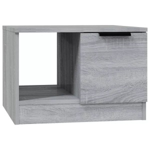 vidaXL, vidaXL Couchtisch Grau Sonoma 50x50x36 cm Holzwerkstoff