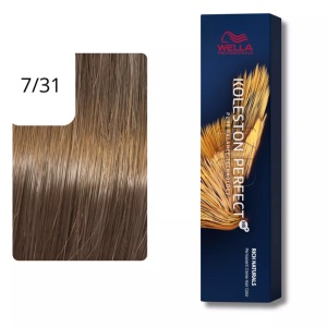 Wella Professionals, Wella Professionals Color Koleston Perfect RICH NATURALS 7/31 mittelblond gold-asch 60ml, Wella Koleston Perfect Me+ Permanent Creme Haarfarbe
