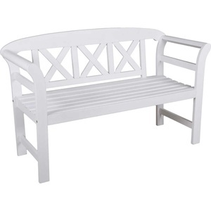 mutoni, Gartenbank Vancouver Eukalyptus Weiss 128 Unisex Weiss ONE SIZE, 