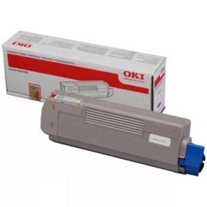 OKI, OKI Toner 44059254 Magenta, Druckleistung, Oki Toner, rot, 44059254, (10'000 Seiten)