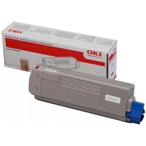 OKI, OKI Toner 44059254 Magenta, Druckleistung, Oki Toner, rot, 44059254, (10'000 Seiten)