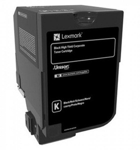 Lexmark, Lexmark 84C2HKE Toner schwarz, Lexmark Corporate - Hohe Ergiebigkeit - Schwarz - Original - Tonerpatrone - LCCP, LRP
