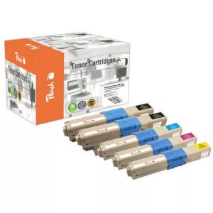 Peach, Peach Spar Pack Plus Tonermodule kompatibel zu OKI 44973533-6, Toner Spar Pack Plus 111911