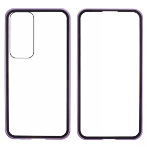 Cover-Discount, Cover-Discount - Galaxy S25 Front- & Back Panzerglas, Violett