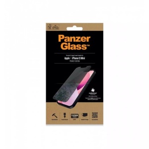 PanzerGlass, PanzerGlass - iPhone 13 Mini Antibakterielle Privacy Panzer Glas Display Schutzfolie Case Friendly 0.3mm (P2741), PanzerGlass Displayschutzfolie »PanzerGlass Standard Fit Privacy (Antibakeriell) für iPhone 13 mini«