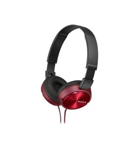 Sony, KOPFHÖRER, Sony On-Ear-Kopfhörer MDR-ZX310 Schwarz, Rot