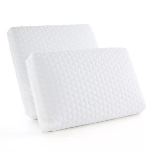 LA REDOUTE INTERIEURS, Ergonomisches Kopfkissen ''Pilo Gel'', La Redoute Intérieurs - Kopfkissen aus Memory-Schaum, 40 x 60 cm, Weiss