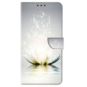 Cover-Discount, iPhone 15 Pro - 3D-Effekt Hülle Etui Lotusblüte, Cover-Discount - iPhone 15 Pro 3D-Effekt Hülle Etui, Weiss