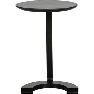 mutoni living, Beistelltisch Floor Holz Metall schwarz, Beistelltisch Floor Holz Metall schwarz