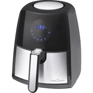 Profi Cook, Profi Cook PC-FR 1147 H Fritteuse 1500 W Edelstahl, Schwarz, Proficook FR 1147 H Heissluft-Fritteuse