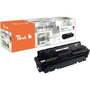 Peach, Peach Tonermodul magenta kompatibel zu HP 410A, CF413A, Peach HP 410 AM Toner ma ersetzt HP No. 410A M, CF413A für z.B. HP Color LaserJet Pro MFP M 477 fnw, HP Color LaserJet Pro MFP M 477 fdw
