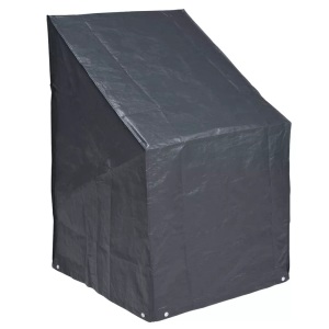 Nature, Nature Gartenmöbel-Abdeckung für Stühle 110x68x68 cm, Nature - Gartenmöbel-abdeckung plastik, One Size, Schwarz