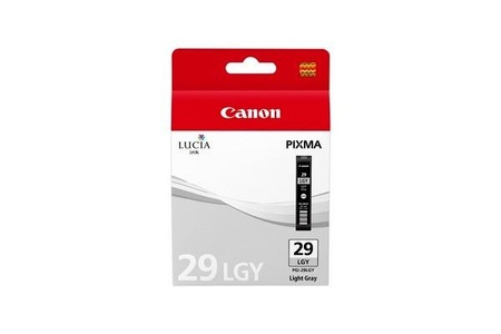 Canon, Canon Pgi-29Lgy hellgrau Tintenpatrone, Canon Tintenpatrone, hell-grau, PGI-29LGY, 4872B001, (36ml)