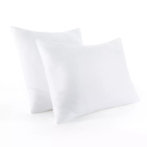 LA REDOUTE INTERIEURS, Festes Synthetik-Kopfkissen mit Milbenschutz Festes Synthetik-Kopfkissen mit Milbenschutz, La Redoute Intérieurs - Festes Kopfkissen Essentiel mit Milbenschutz, 2X65X65CM, Weiss