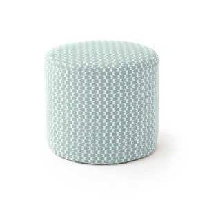 LA REDOUTE INTERIEURS, Sitzhocker SÉMÉON mit Stoffbezug, La Redoute Intérieurs - Polsterhocker Séméon, One Size, Blau