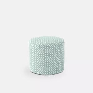 LA REDOUTE INTERIEURS, Sitzhocker SÉMÉON mit Stoffbezug, La Redoute Intérieurs - Polsterhocker Séméon, One Size, Blau