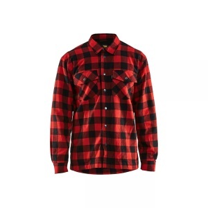 Blaklader, Blaklader - gefüttertes flanellhemd, XL, Blaklader - gefüttertes flanellhemd, für Herren, Schwarz, Größe XL