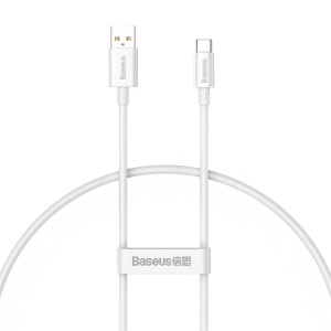 Baseus, Baseus -  Superior Series USB ? USB-C-Kabel 100 W, 0,25 m ? Weiß, One Size