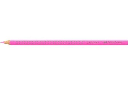 Faber-Castell, FABER-CASTELL Farbstift Colour Grip 112414 neon pink, Faber-Castell Farbstift, Colour Grip, neon pink, 112414