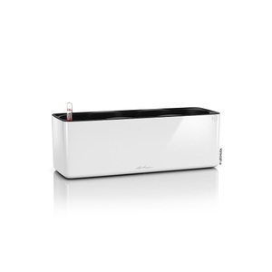 Lechuza, Lechuza Blumentopf CUBE Glossy Triple, Lechuza Blumentopf CUBE Glossy Triple Weiss glanz