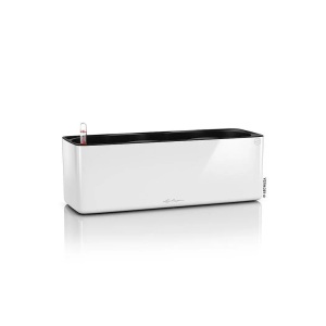 Lechuza, Lechuza Blumentopf CUBE Glossy Triple, Lechuza Blumentopf CUBE Glossy Triple Weiss glanz