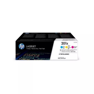 Hp, HP 201X Toner Tri-Pack Cf253Xm, Hewlett Packard Toner, blau/rot/gelb, No.201X, CF253XM, (2'300 Seiten)
