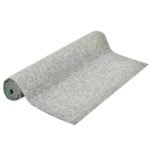 vidaXL, vidaXL Kunstrasen mit Noppen 4x1 m Grau, 