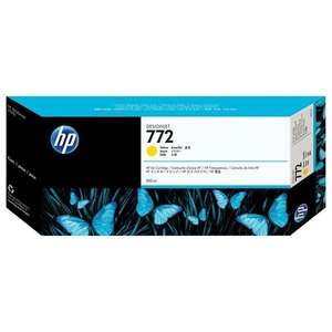 Hp, HP 772 Gelb DesignJet Druckerpatrone, 300 ml, Hewlett Packard Tintenpatrone, gelb, No.772, CN630A, (300 ml)