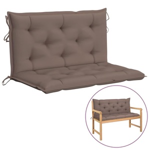 vidaXL, vidaXL Auflage für Hollywoodschaukel Taupe 100 cm Stoff, 