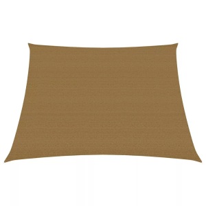 vidaXL, vidaXL Sonnensegel 160 g/m² Taupe 3/4x2 m HDPE, vidaXL Sonnensegel 160 g/m² Taupe 3/4x2 m HDPE