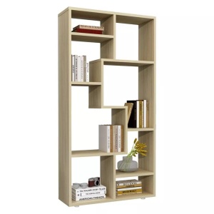VCM, Holz Standregal Bücherregal Medienregal Aufbewahrung Raumteiler Deko Regal Lanisa M Holz Standregal Bücherregal Medienregal Aufbewahrung Raumteiler Deko Regal Lanisa M, VCM - Holz Standregal Bücherregal Medienregal Aufbewahrung Raumteiler Deko Regal Lanisa M, 58cm, Braun