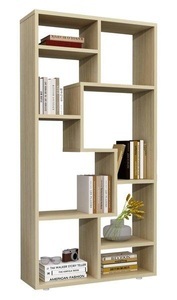 VCM, Holz Standregal Bücherregal Medienregal Aufbewahrung Raumteiler Deko Regal Lanisa M Holz Standregal Bücherregal Medienregal Aufbewahrung Raumteiler Deko Regal Lanisa M, VCM - Holz Standregal Bücherregal Medienregal Aufbewahrung Raumteiler Deko Regal Lanisa M, 58cm, Braun