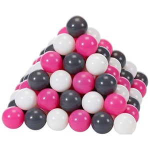 Knorrtoys, knorr® toys Bälleset Ø6 cm - 100 Bälle creme, grey, rose - bunt, Knorrtoys® Bällebad-Bälle »100 Stück, creme/grey/rose«, (100 St.), 100 Stück