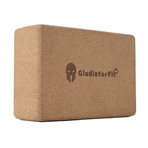 Gladiatorfit, Öko-designter, Rutschfester Kork-yogablock / -block Unisex Beige ONE SIZE, JustFit - Yoga-Baustein 
