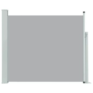 Diverse Hardware, Ausziehbare Seitenmarkise 100x300 cm Grau, vidaXL Ausziehbare Seitenmarkise 100x300 cm Grau