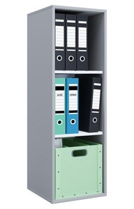 VCM, Holz Büro Stand Regal Bücher Ordner Aktenregal Ordnerregal Bücherregal Lona l 3f Holz Büro Stand Regal Bücher Ordner Aktenregal Ordnerregal Bücherregal Lona l 3f, MID.YOU Aktenschrank 35/110/37 cm , Lona I , Grau , Holzwerkstoff , 2 Fächer , 35x110x37 cm , melaminharzbeschichtet,melaminharzbeschichtet,Nachbildung,Nachbildung , 000657014068