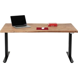 Kare Design, Tisch Office Harmony Schwarz 160x80, Tisch Office Harmony höhenverstellbar Schwarz 160x80