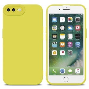 Cadorabo, Hülle für Apple iPhone 7 PLUS 7S PLUS 8 PLUS TPU Silikon, Cadorabo - Hülle für Apple iPhone 7 PLUS 7S 8 TPU Silikon, Gelb