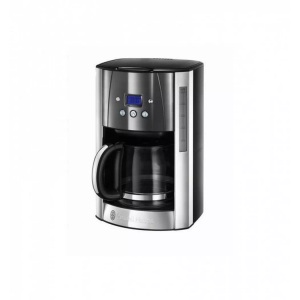 RUSSELL HOBBS, Russell Hobbs Kaffeemaschine ´Luna´ mit Glaskanne Russell Hobbs grau, Russell Hobbs Luna Moonlight Grey Dig 23241-56 Kaffeemaschine