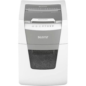 Leitz, LEITZ Aktenvernichter IQ AF 8012-20-00 Small Office 100. P-5. 34lt, Leitz Aktenvernichter IQ AUTO, 34lt, Mikroschnitt, 15mm x 2mm, 8012-20-00