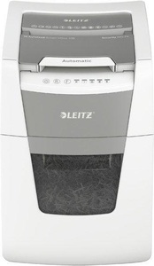 Leitz, LEITZ Aktenvernichter IQ AF 8012-20-00 Small Office 100. P-5. 34lt, Leitz Aktenvernichter IQ AUTO, 34lt, Mikroschnitt, 15mm x 2mm, 8012-20-00