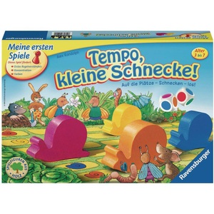 Ravensburger, RAVENSBURGER Spiel Tempo, kleine Schnecke, Ravensburger Spiel »Auf die Plätze - Schnecken - los!«