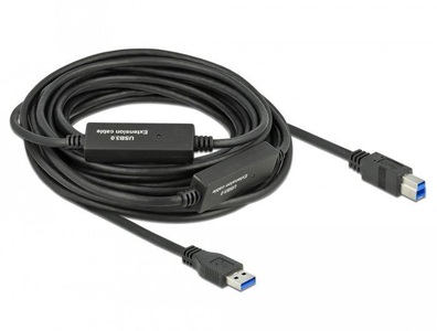 Delock, DeLock USB 3.1-Kabel USB A - USB B 10, Delock USB 3.1-Kabel USB A - USB B 10 m