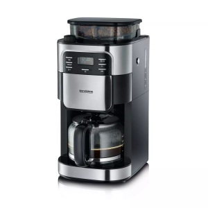 Severin, Kaffeeautomat mit Mahlwerk KA 4810 Severin schwarz, SEVERIN, Filterkaffeemaschine, Severin KA4810 Filterkaffeemaschine, Produkte & Wohnen