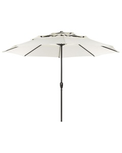 Beliani, Marktschirm aus Polyester Modern BIBIONE Marktschirm aus Polyester Modern BIBIONE