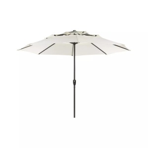 Beliani, Marktschirm aus Polyester Modern BIBIONE Marktschirm aus Polyester Modern BIBIONE