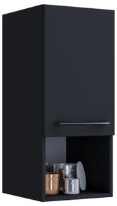 VCM, Holz Badregal Badinos DF Holz Badregal Badinos DF, VCM - Holz Badregal Badinos DF, One Size, Schwarz