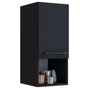 VCM, Holz Badregal Badinos DF Holz Badregal Badinos DF, VCM - Holz Badregal Badinos DF, One Size, Schwarz