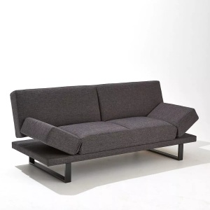 LA REDOUTE INTERIEURS, 3er-Sofa mit Schlaffunktion New Vermont, La Redoute Intérieurs - 3-Sitzer-Schlafsofa New Vermont, 3P, Grau