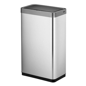Eko, EKO Sensor-Mülleimer Mirage X 80 L Mattsilbern, 